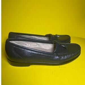 SAS Tripad Comfort Genuine Leather Navy Blue Loafers Made in US Size 7.5 S NWOT
